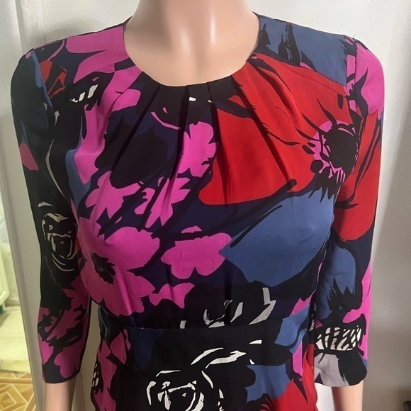 TORY BURCH Women’s Silk Knee Length Dress - Picture 6 of 15